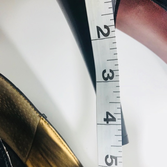 Sam Eldman Truman black patent leather gold tassel - Picture 7 of 8